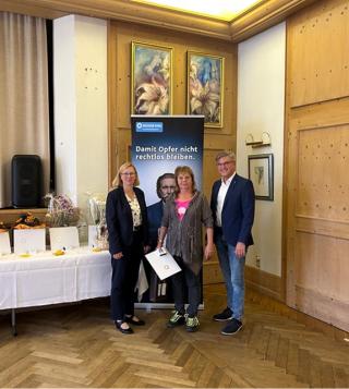 Ehrung Frau Bachmann